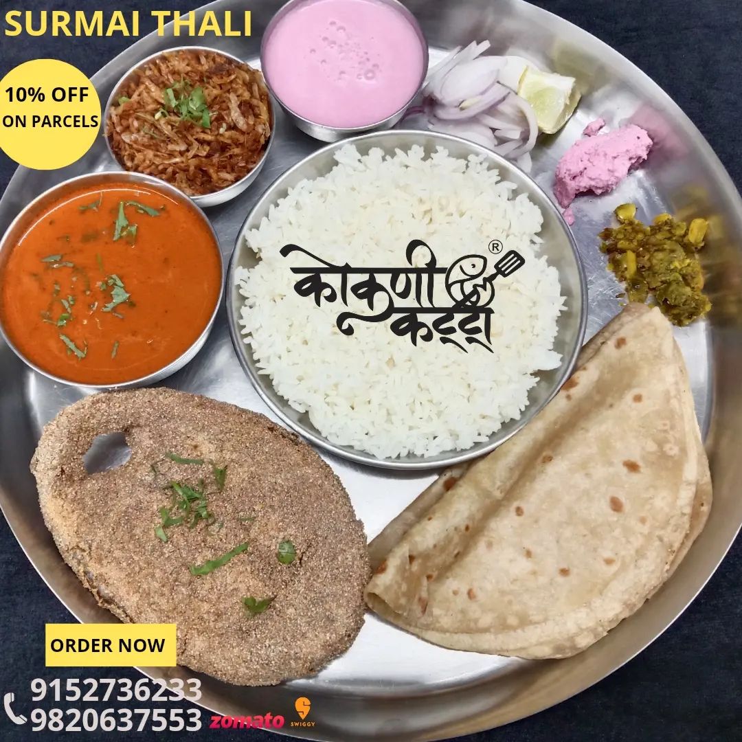 KOKANI KATTA the seafood destination
Jangid Enclave, Opp Laxmi Park, Beverly Park, Kanakia Road, Mira road East.
9152736233/9820637553

**10%Discount on Home Delivery Orders**
*T&C apply

#Kokanikatta…