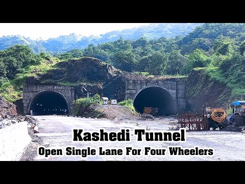 Kashedi Tunnel Open Single Lane For Four Wheelers / JD Entertainment Vlog / Junaid Deshmukh